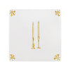 Taper Candles Delft Tile