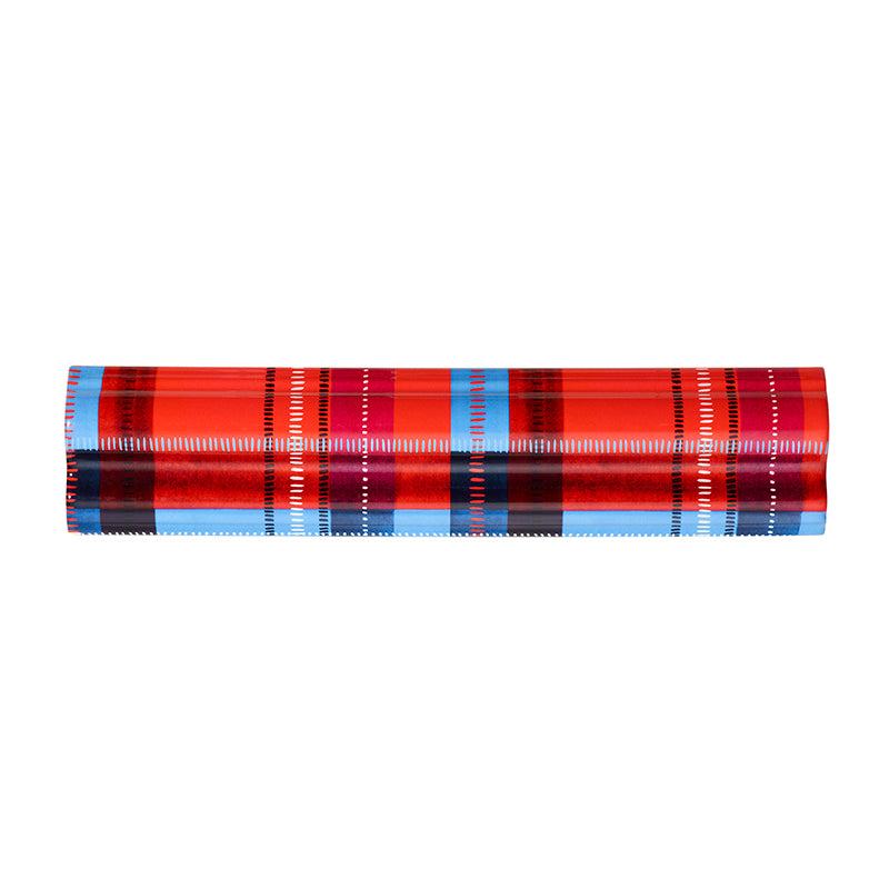 Tartan Dado Trim, Carmine