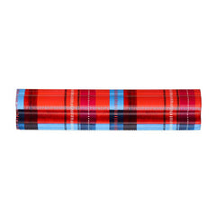 Tartan Dado Trim, Carmine