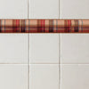 Tartan Dado Trim, Chestnut