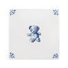 Teddy Bear Delft Tile