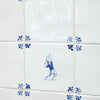 Tennis Player Delft Tile