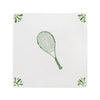 Tennis Racket Delft Tile