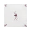 Tennis Player Delft Tile