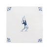 Tennis Player Delft Tile
