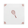 Tennis Racket Delft Tile