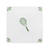 Tennis Racket Delft Tile