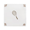Tennis Racket Delft Tile