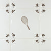 Tennis Racket Delft Tile