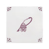 The Happy Hoover Delft Tile