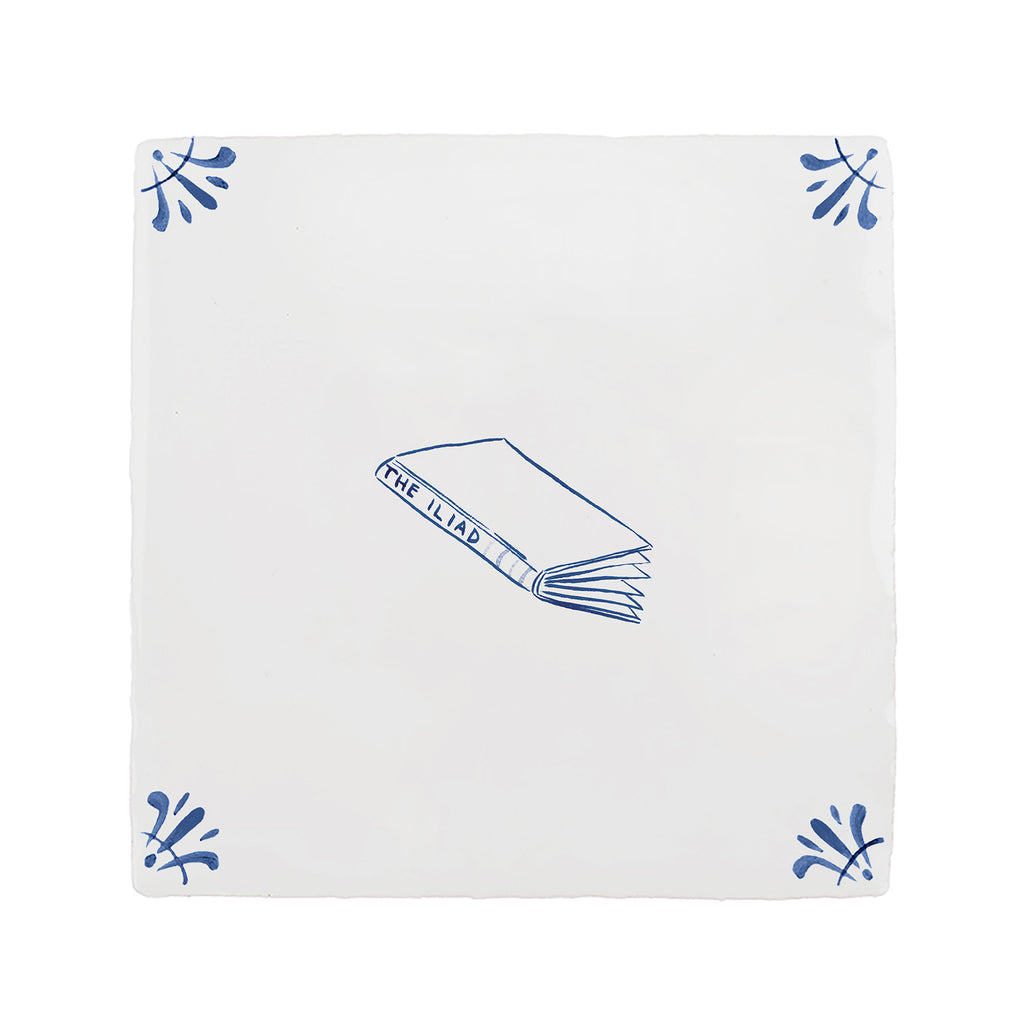 The Iliad Delft Tile