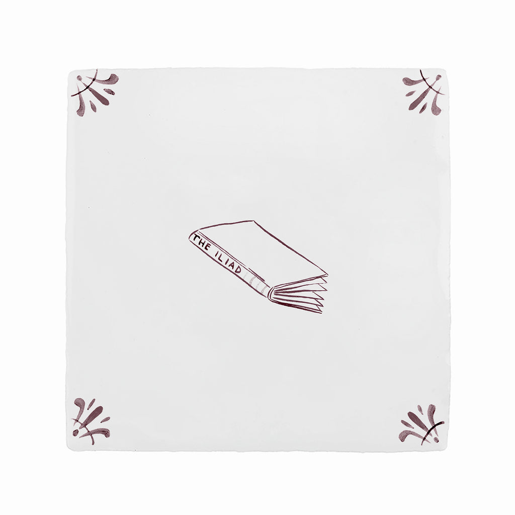 The Iliad Delft Tile
