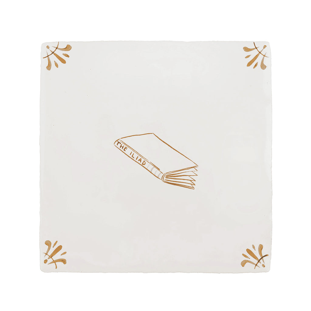 The Iliad Delft Tile