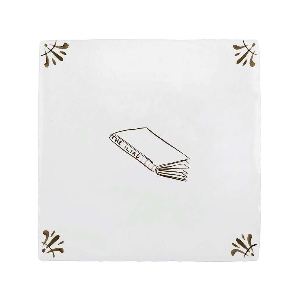 The Iliad Delft Tile