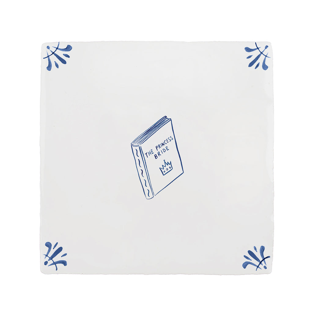 The Princess Bride Delft Tile