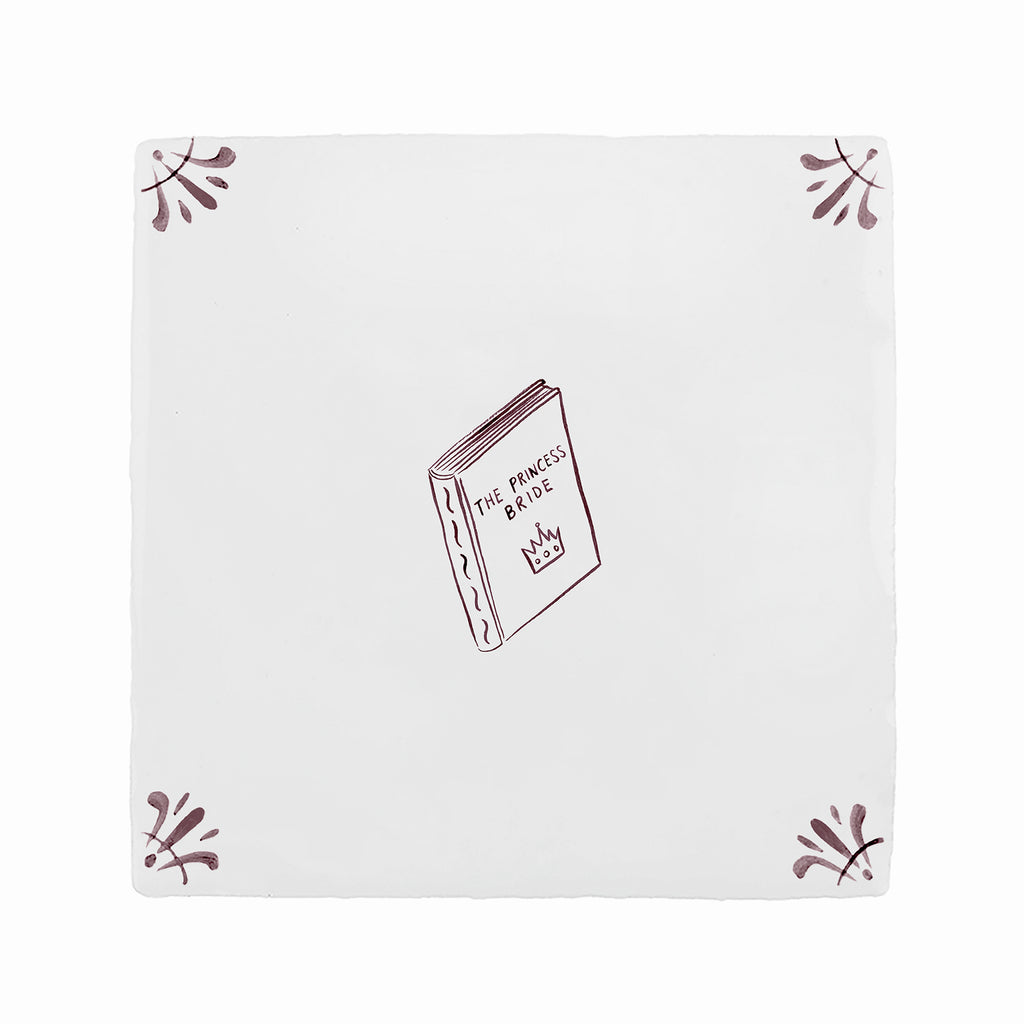 The Princess Bride Delft Tile