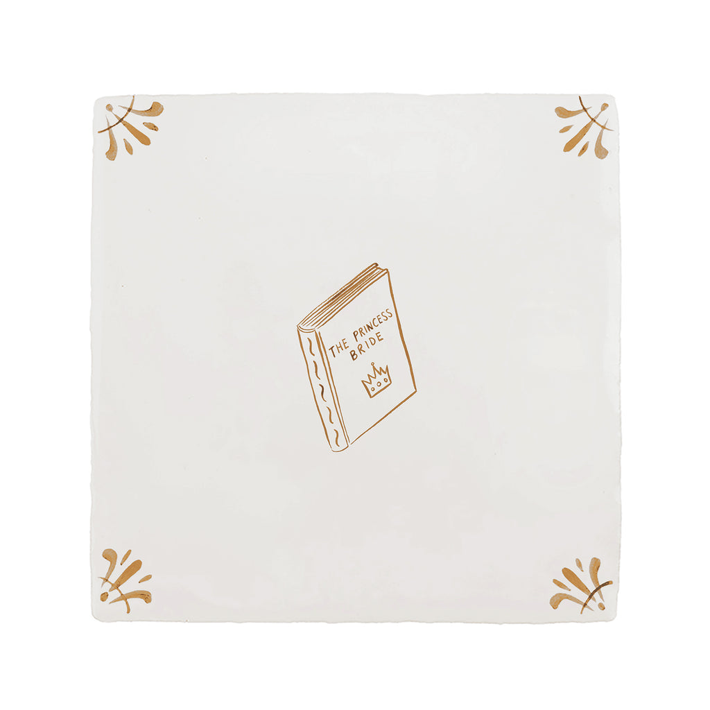 The Princess Bride Delft Tile