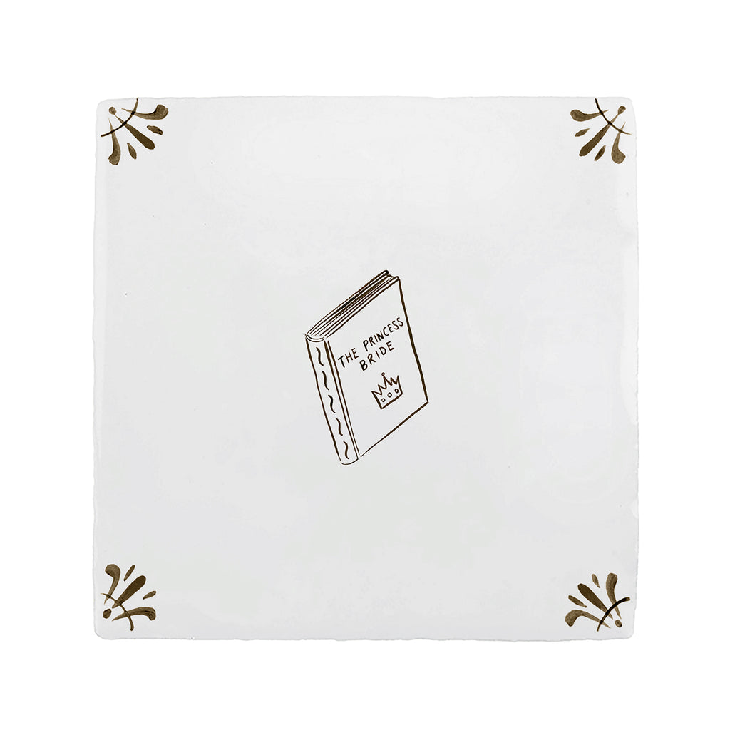 The Princess Bride Delft Tile
