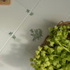 Thistles Delft Floor Tile