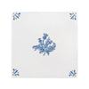 Thistles Delft Floor Tile