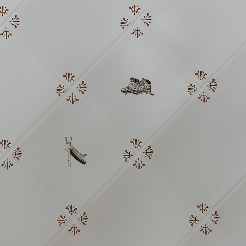 Thumb Stick Delft Tile