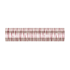 Ticking Stripe Dado Trim, Crimson