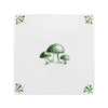 Toadstools Delft Tile