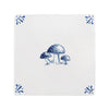 Toadstools Delft Tile