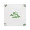 Toadstools Delft Tile