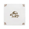 Toadstools Delft Tile