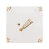 Toothpaste Delft Tile