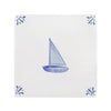 Toy Boat Delft Floor Tile