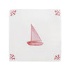 Toy Boat Delft Floor Tile