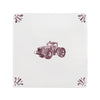 Tractor Delft Tile