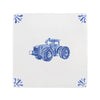 Tractor Delft Tile