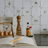 Trilby Hat Delft Tile