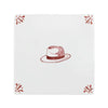 Trilby Hat Delft Tile