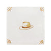 Trilby Hat Delft Tile