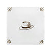 Trilby Hat Delft Tile