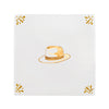 Trilby Hat Delft Tile