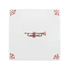 Trumpet Delft Tile