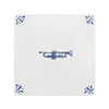 Trumpet Delft Tile