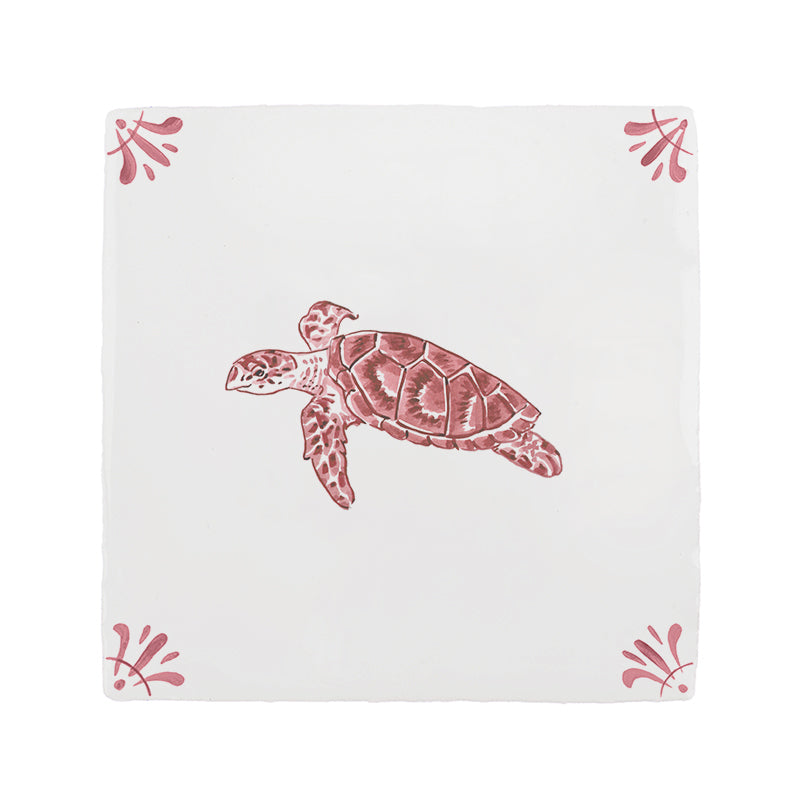 Turtle Delft Tile