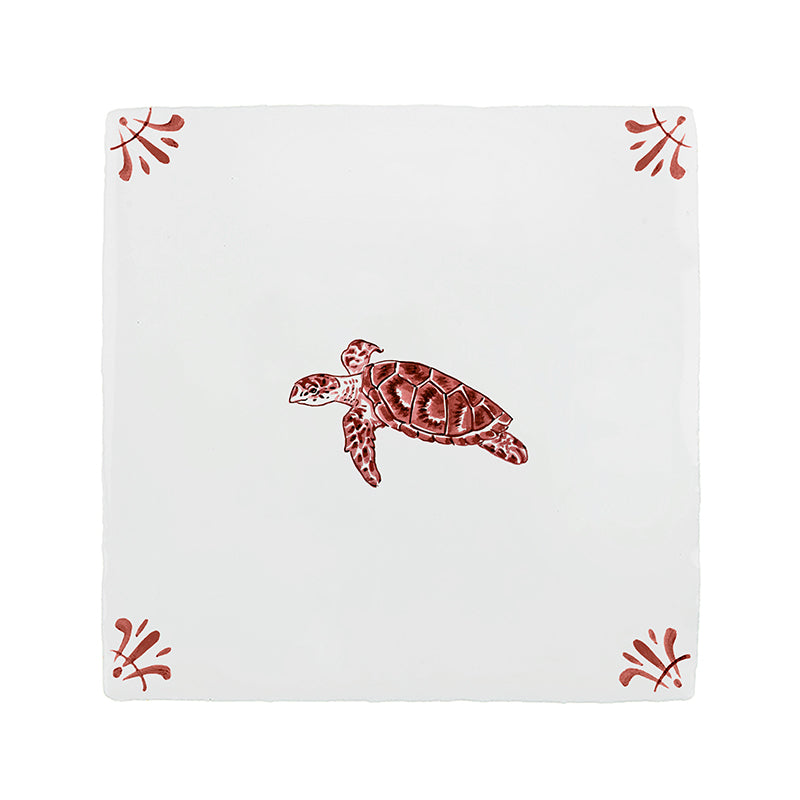 Turtle Delft Tile