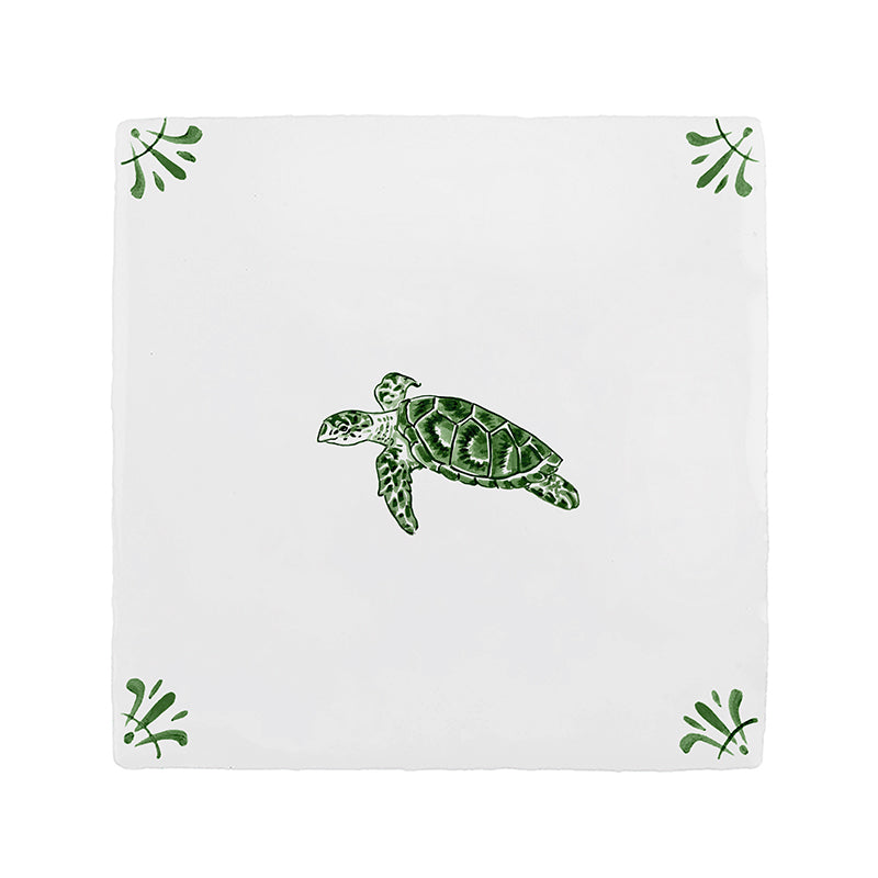 Turtle Delft Tile