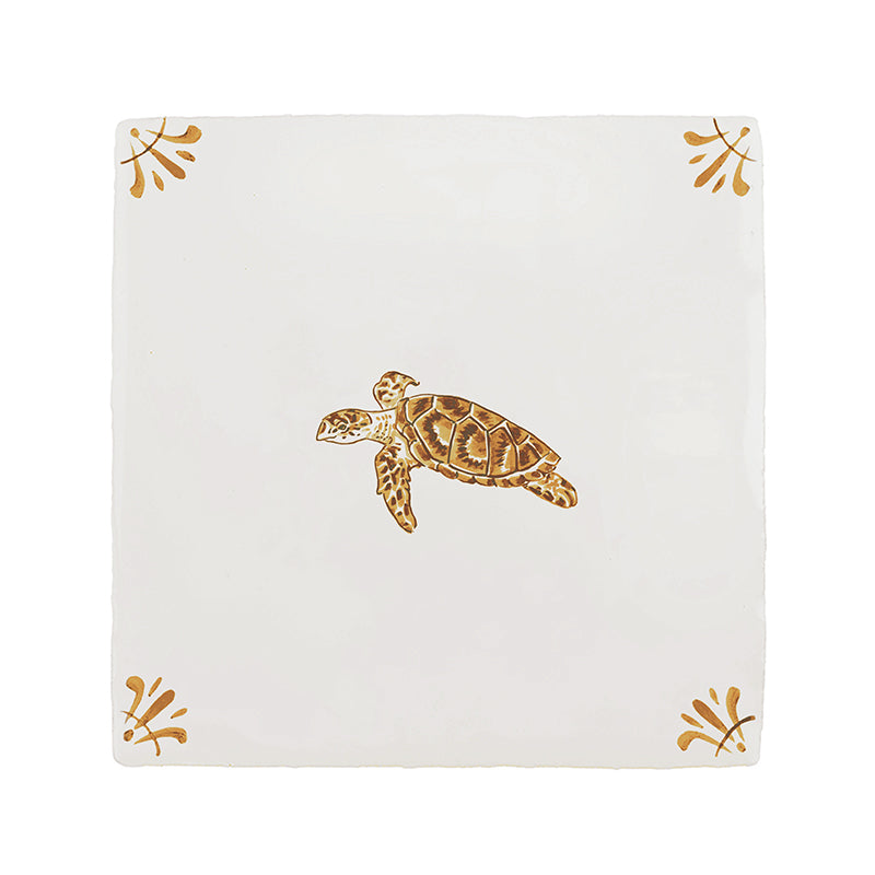 Turtle Delft Tile