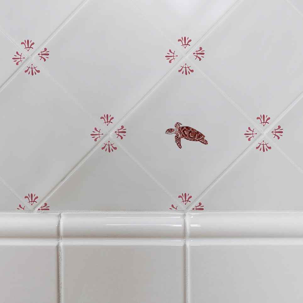 Turtle Delft Tile