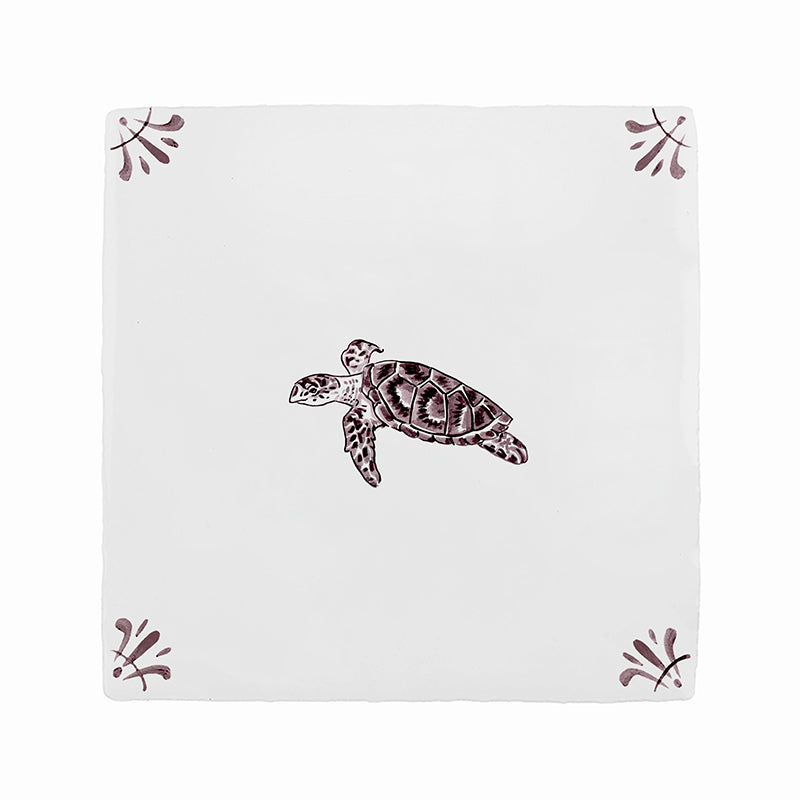 Turtle Delft Tile