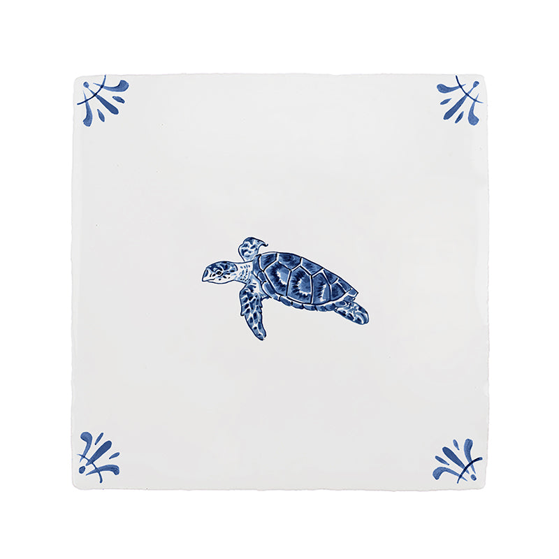 Turtle Delft Tile
