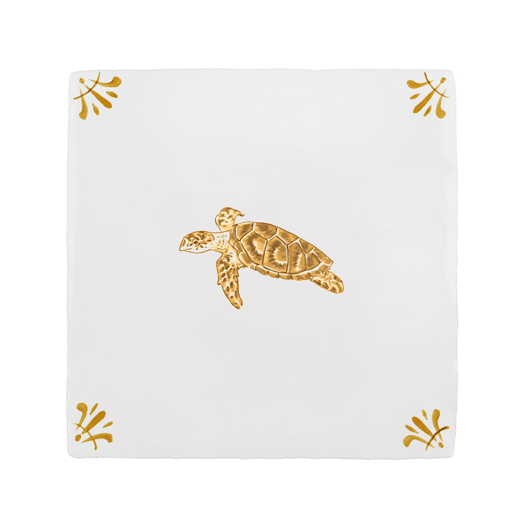 Turtle Delft Tile